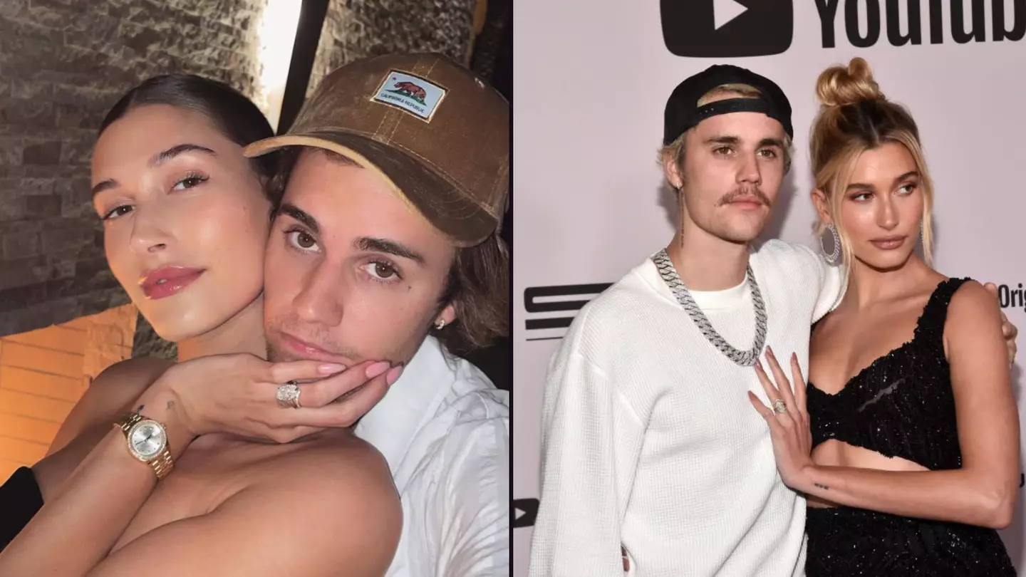 Instagram/@haileybieber / Alberto E. Rodriguez/Getty Images