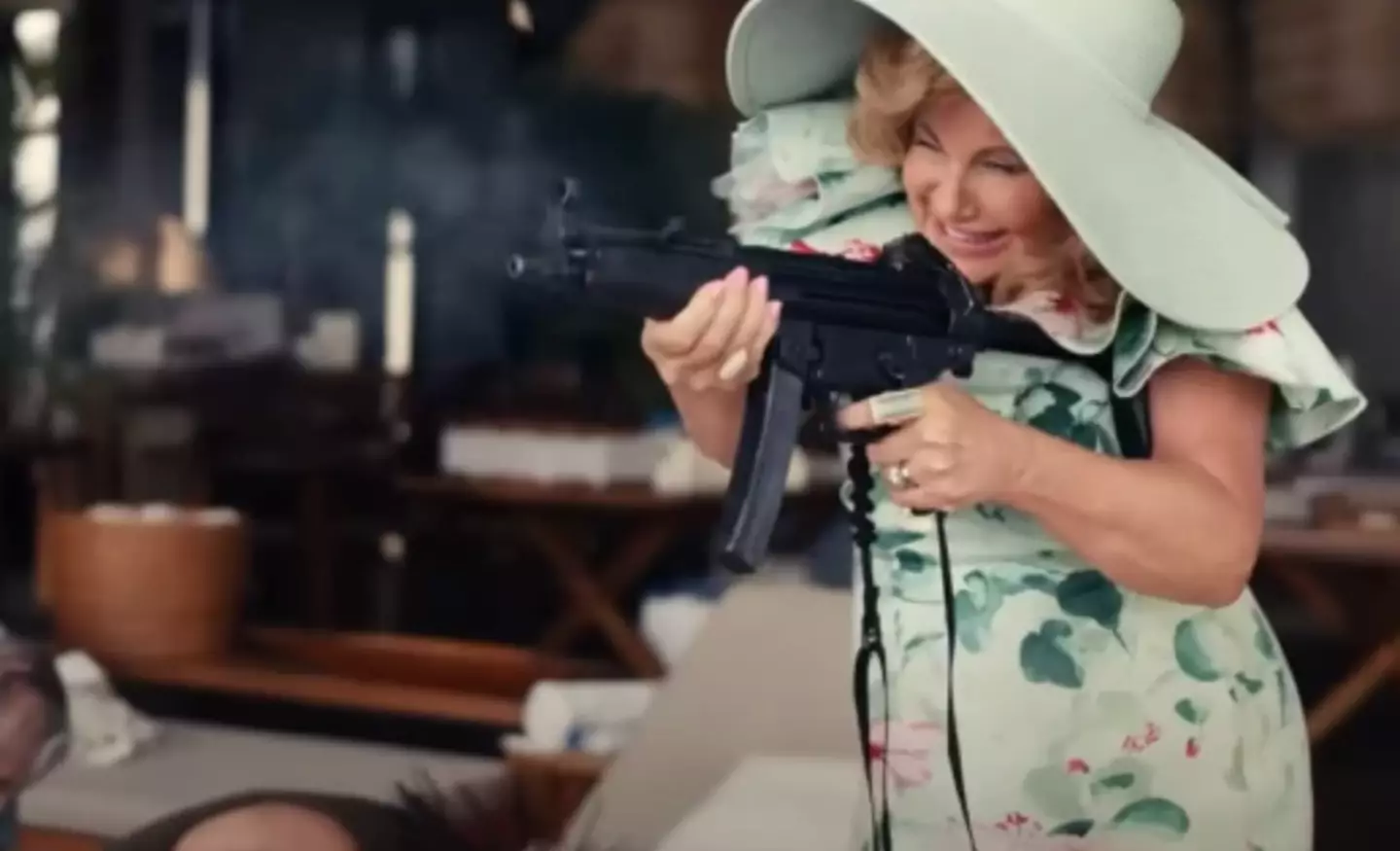 Jennifer Coolidge in Shotgun Wedding.