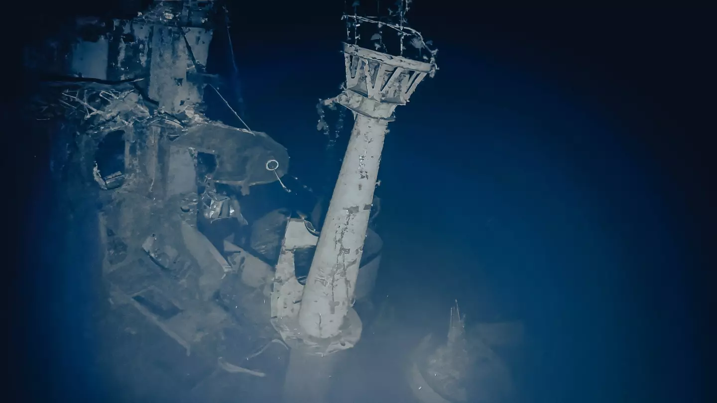 The USS Yorktown shipwreck was previously discovered in 1998.