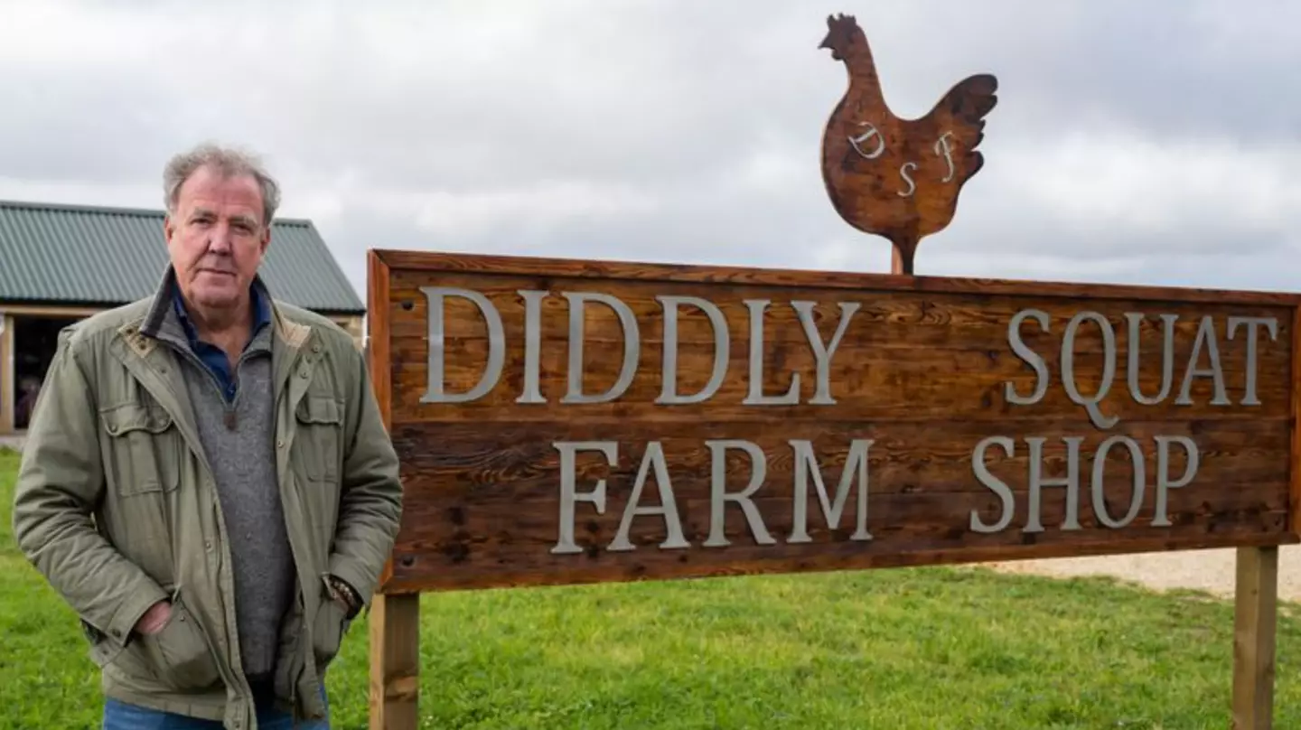 Clarkson has overcome several obstacles since beginning to work on the farm in 2019. (Amazon Prime)