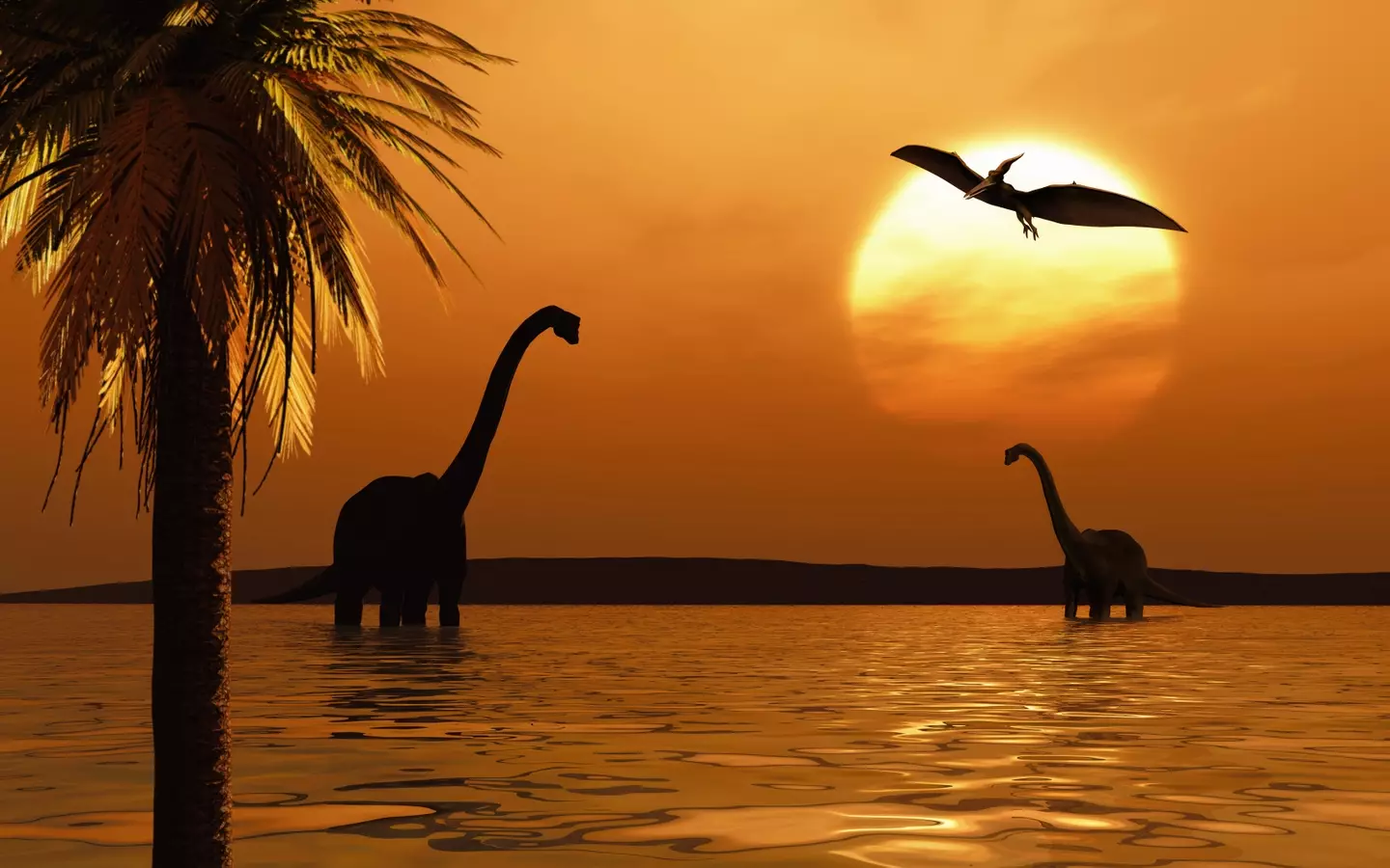 A conspiracy theorist has questioned whether dinosaurs really existed (Getty Stock Images/ Artpartner-Images)