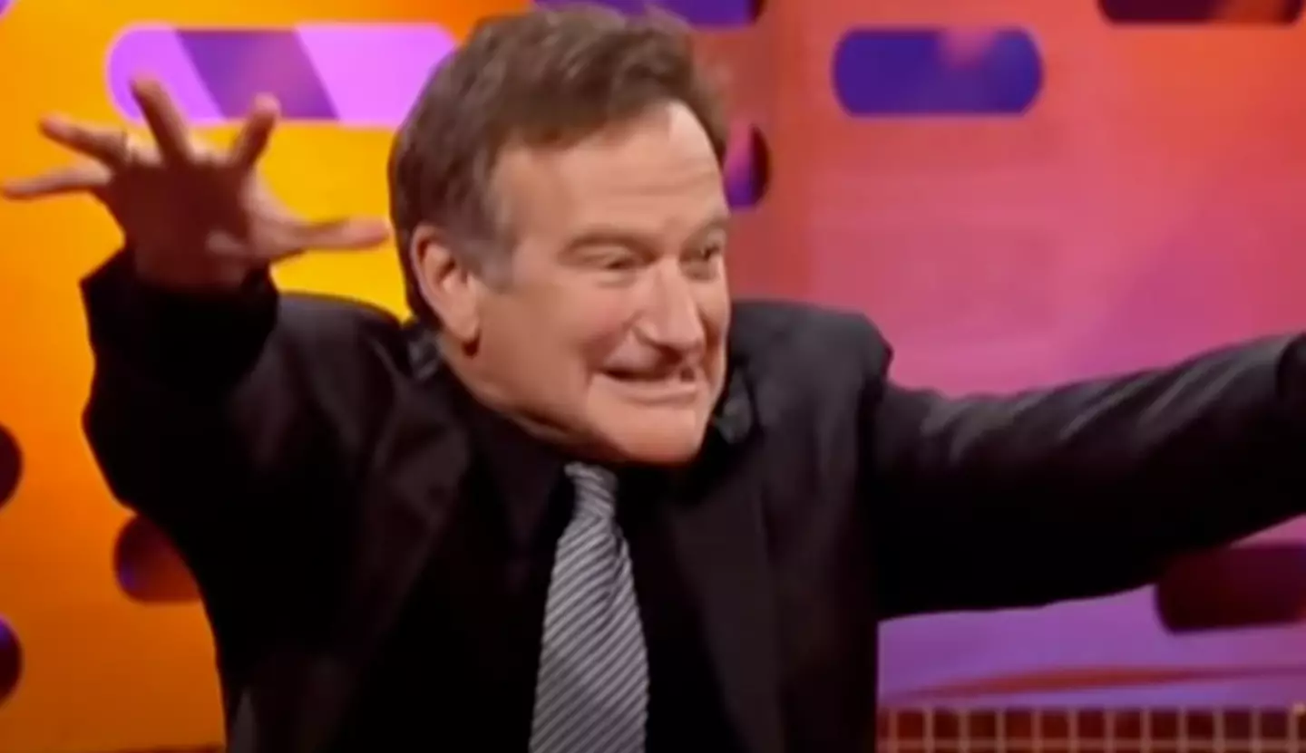 Robin Williams was a guest on The Graham Norton Show back in 2008. (BBC)