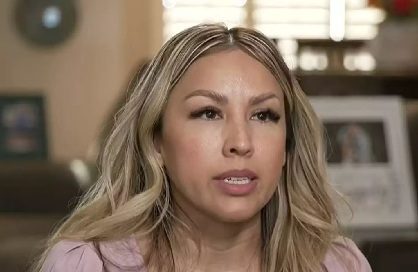 The widow says she 'wants somebody to take accountability'. (Good Morning America)