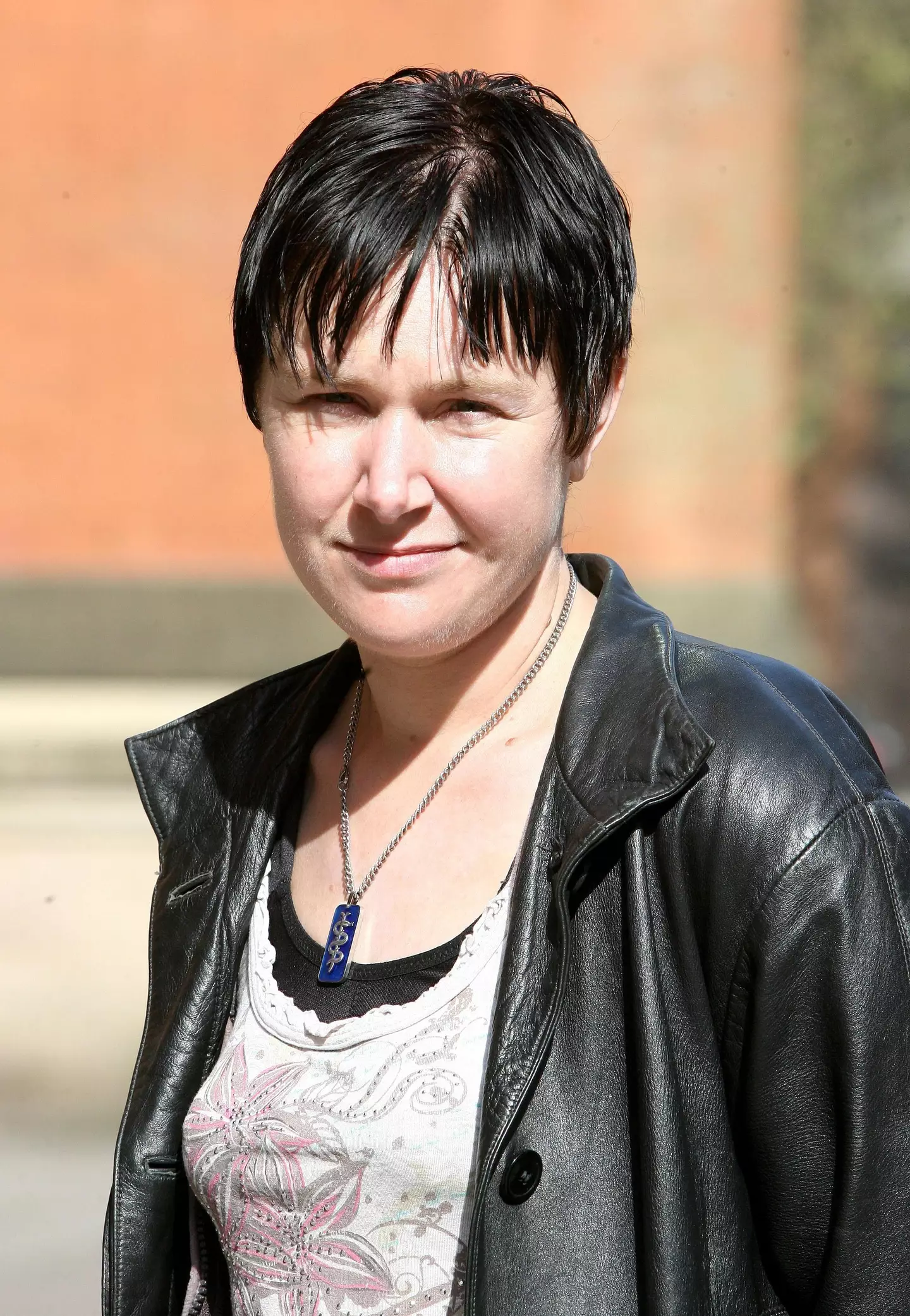 Horne outside court in 2009.