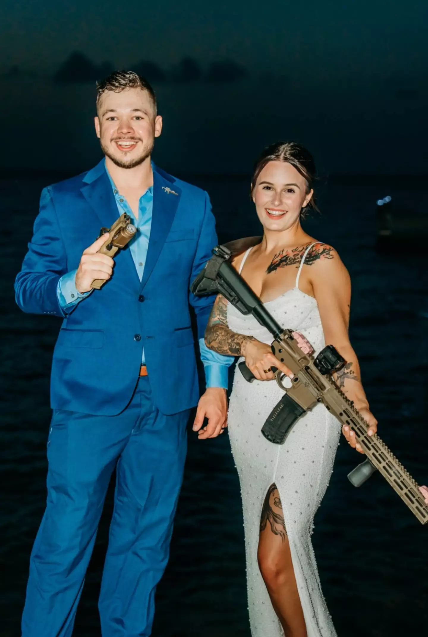 Rittenhouse took to social media to announce his marriage and speak about the second amendment (X)