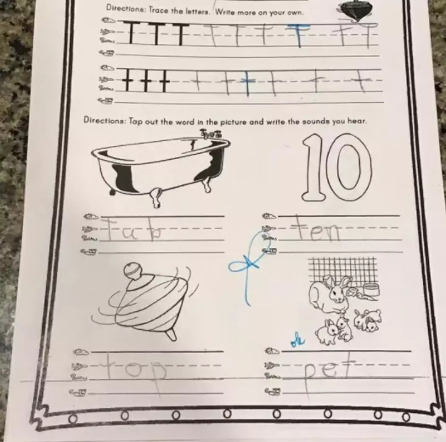 Royce Winnick was left stumped by the question on her daughter’s homework worksheet.