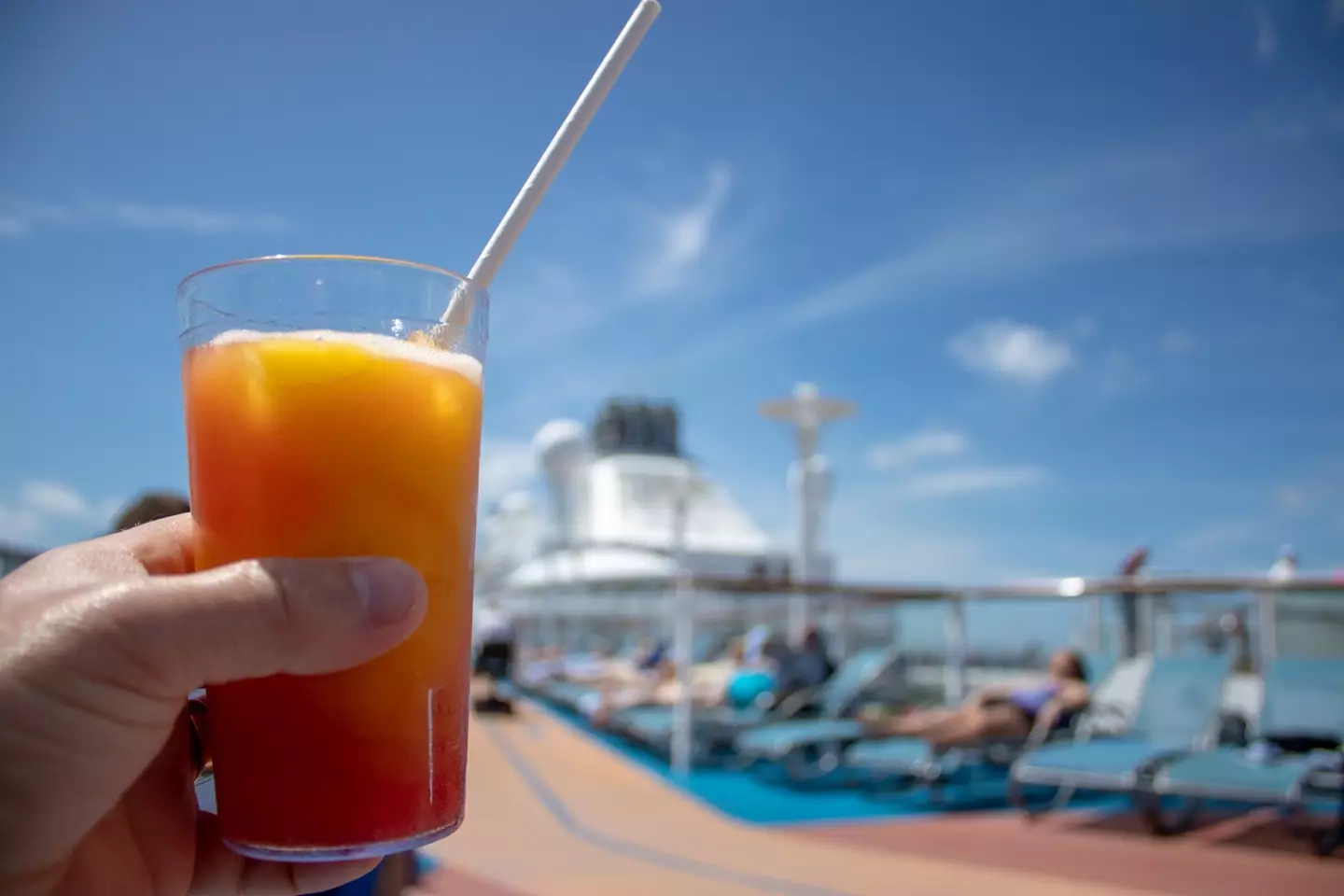 A cocktail by the cruise ship pool is something many enjoy (Getty Stock Images)
