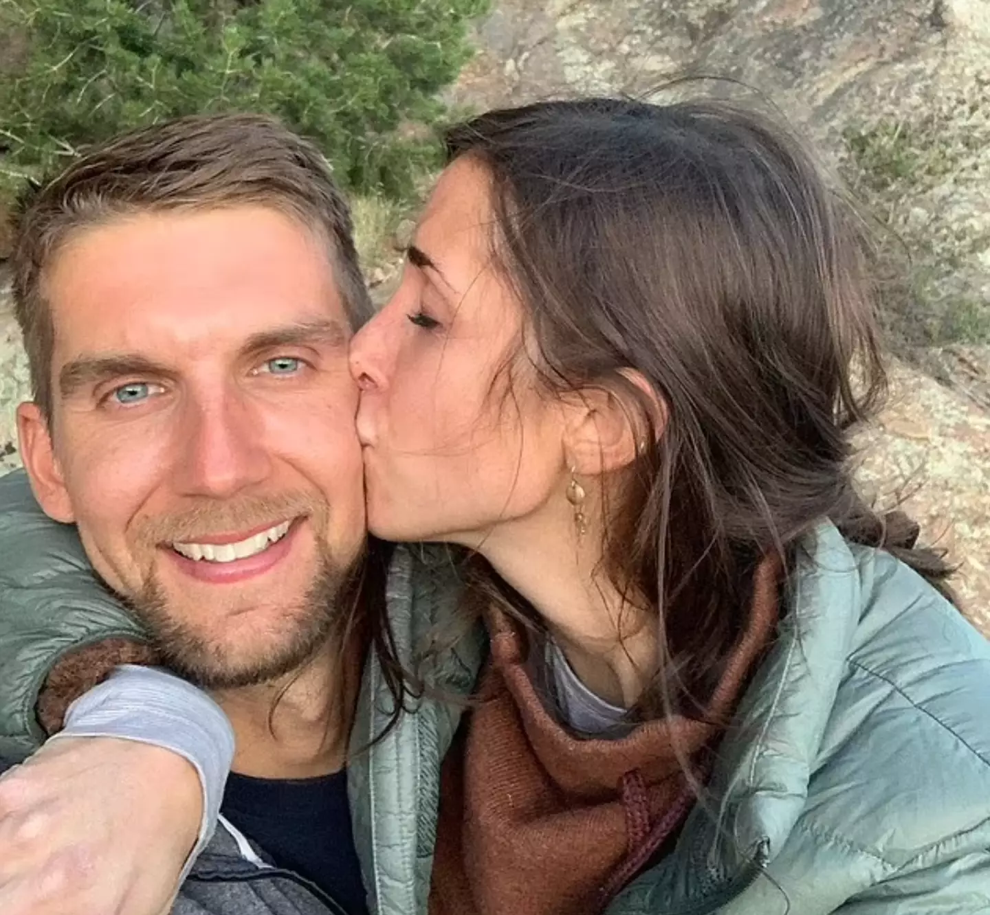 Andrew Cross and his wife Evelyn (Instagram/Andrew Cross)
