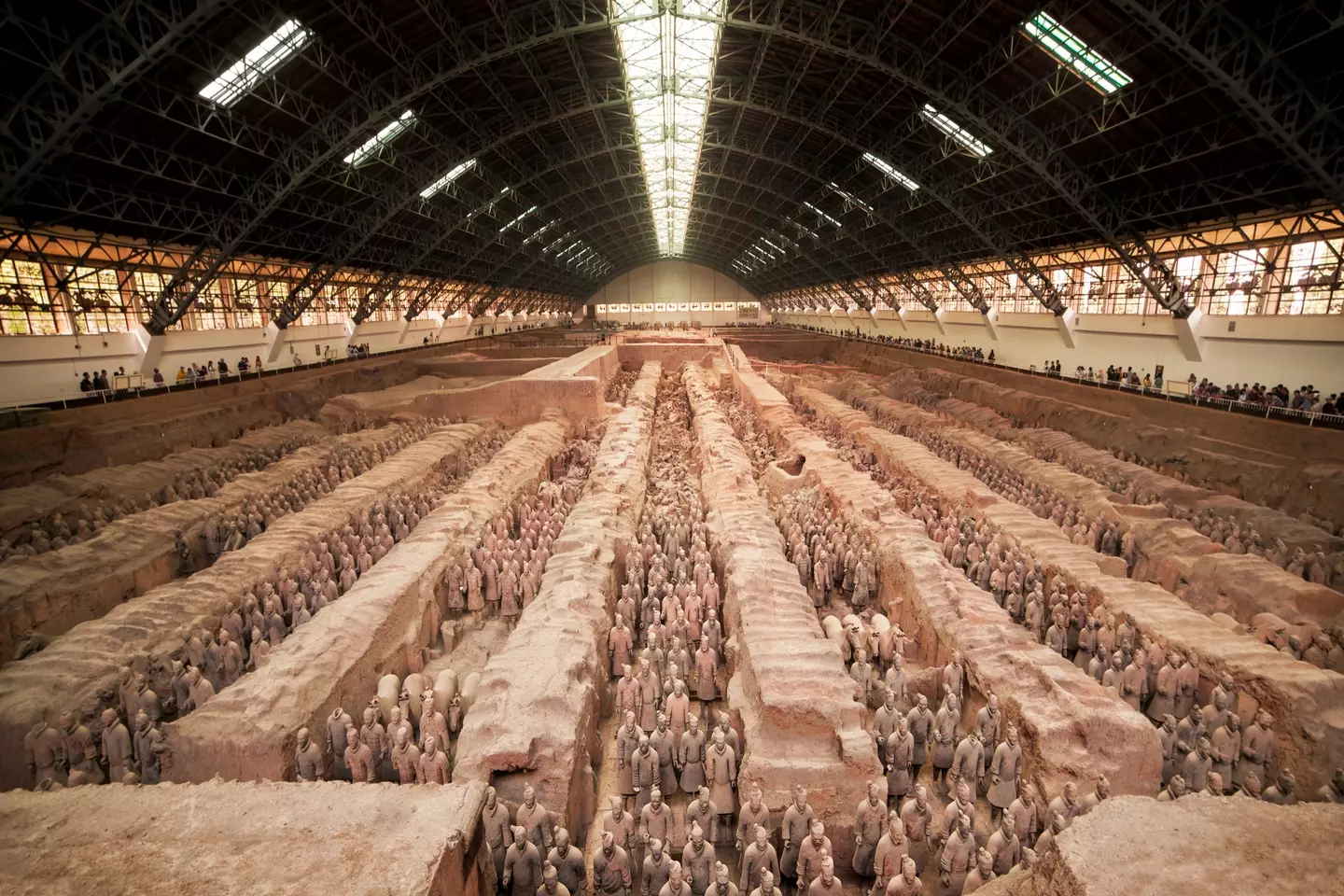 The uncovered army (Getty Stock Image)