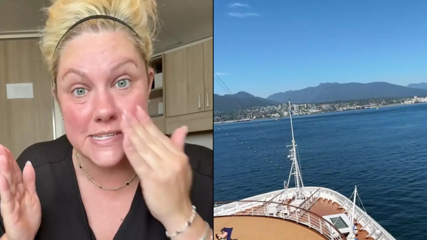 Woman who lives on cruise ship admits she's banned from doing four things