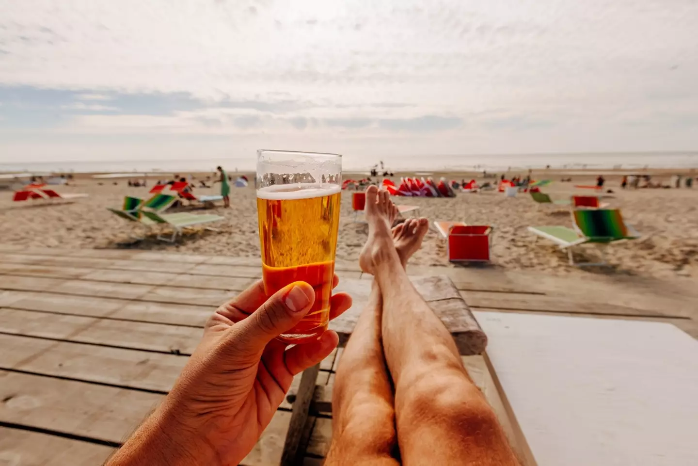 With the sun beaming and the drinks flowing, without realising, you might possibly be on the edge of consuming a little too much. (Getty Stock Image)