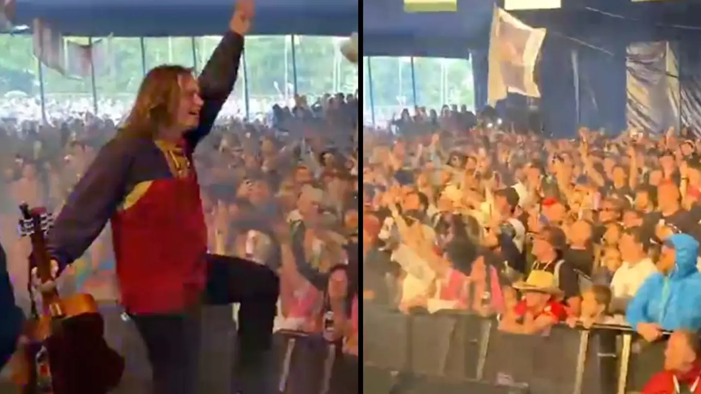 Crowd Chants 'F**k The Tories' At Glastonbury