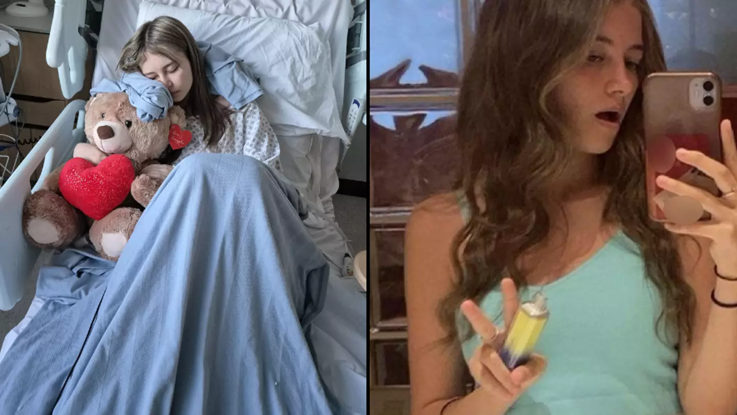 17-year-old girl rushed to hospital after going ‘blue’ when vaping equivalent of 57 cigarettes a day