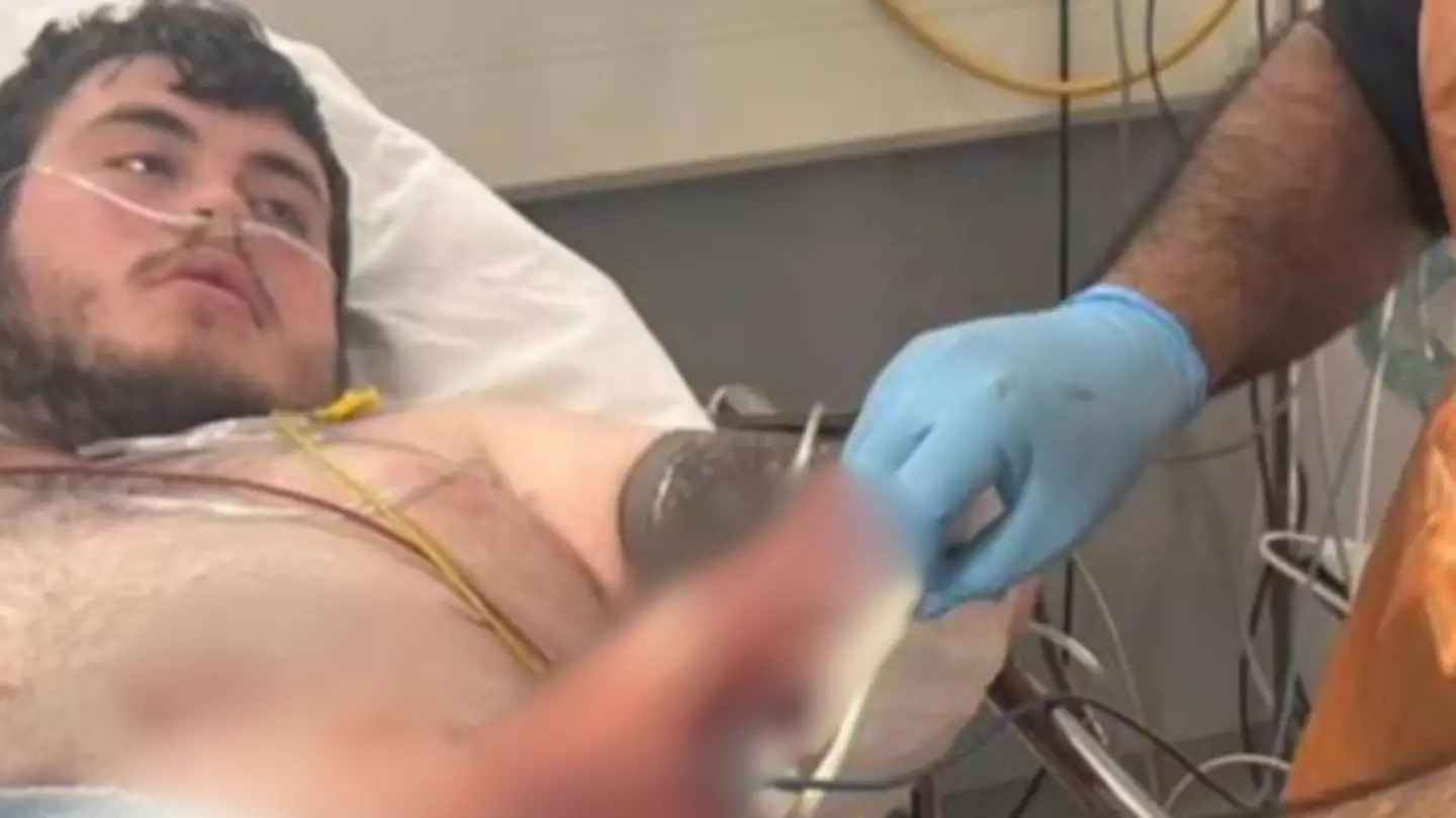 Heroic lad jumps in to save woman and newborn baby being attacked by three dogs