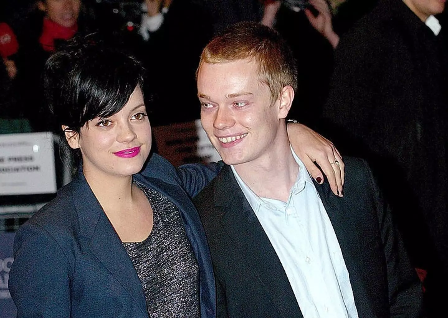 Lily Allen and her brother Alfie.