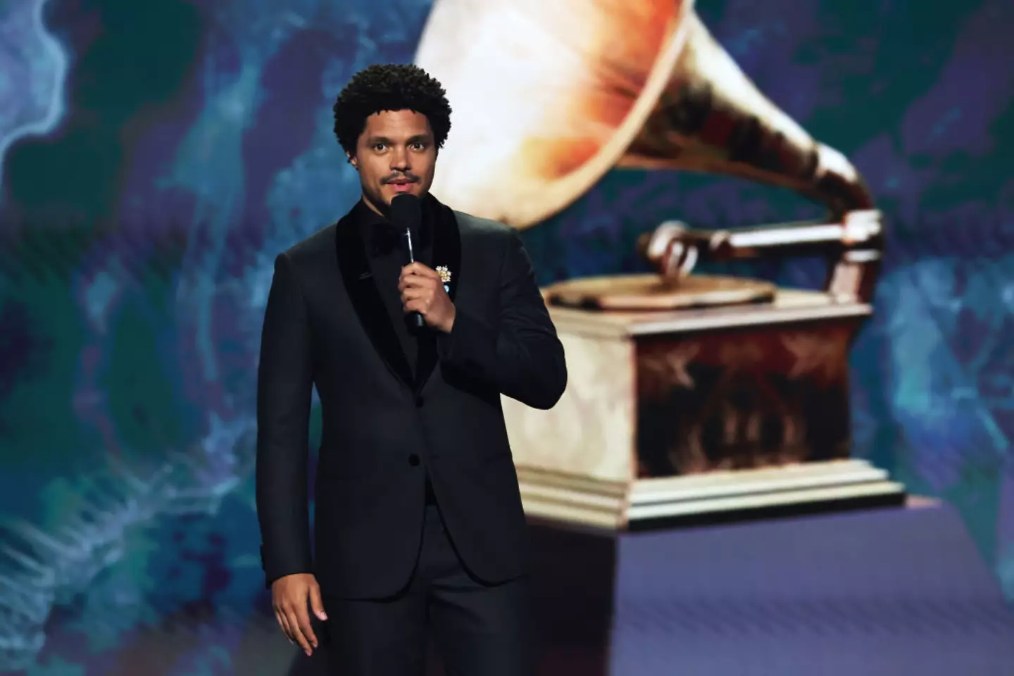Trevor Noah isn't shy to bring up serious topics (Kevin Winter/Getty Images for The Recording Academy)
