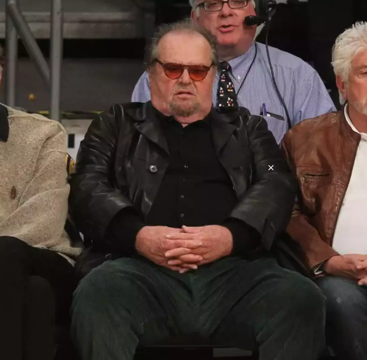 Previously Nicholson was spotted at an LA Lakers game with his son.