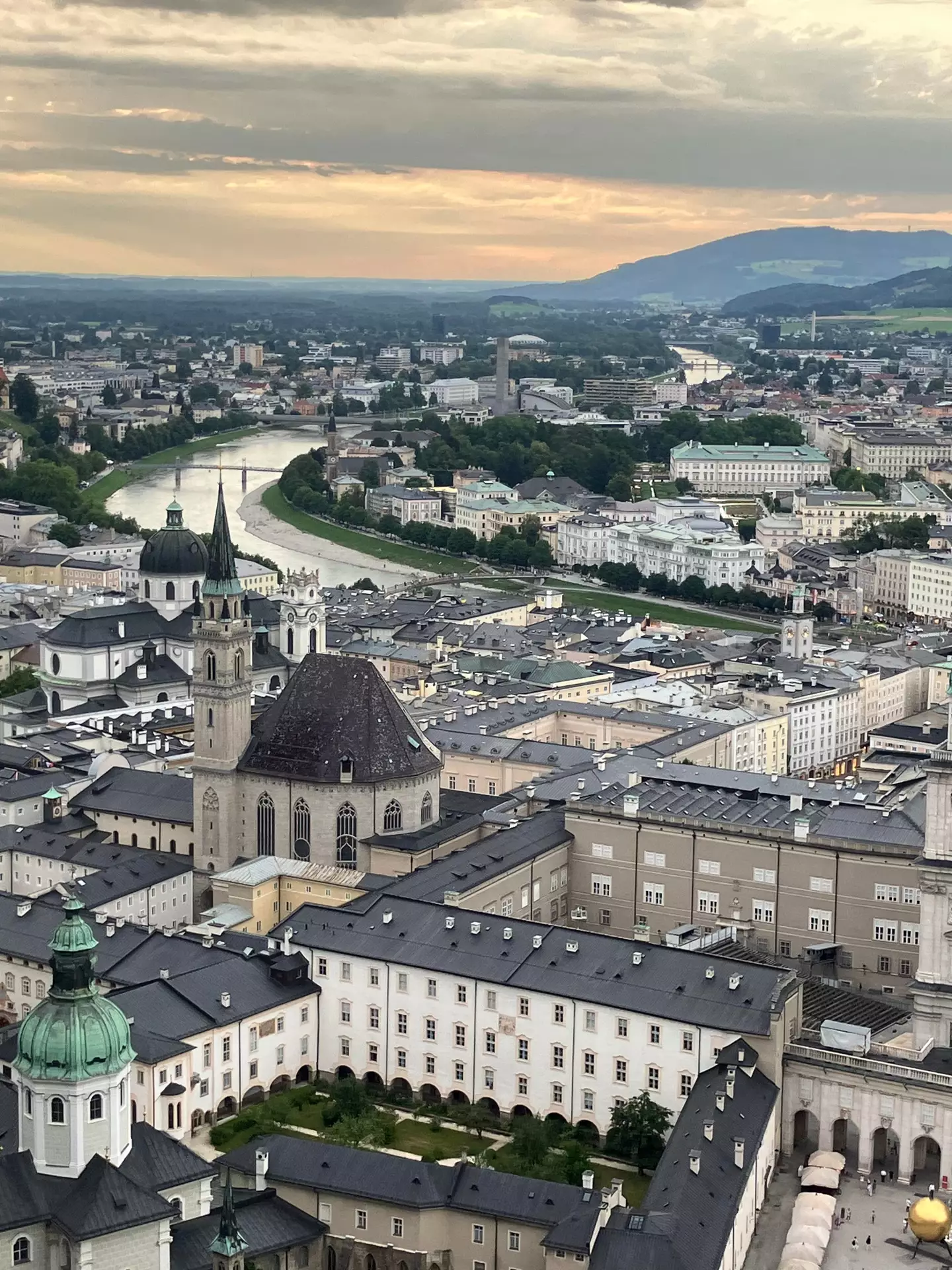 The view from the Hohensalzburg fortress (LADbible)