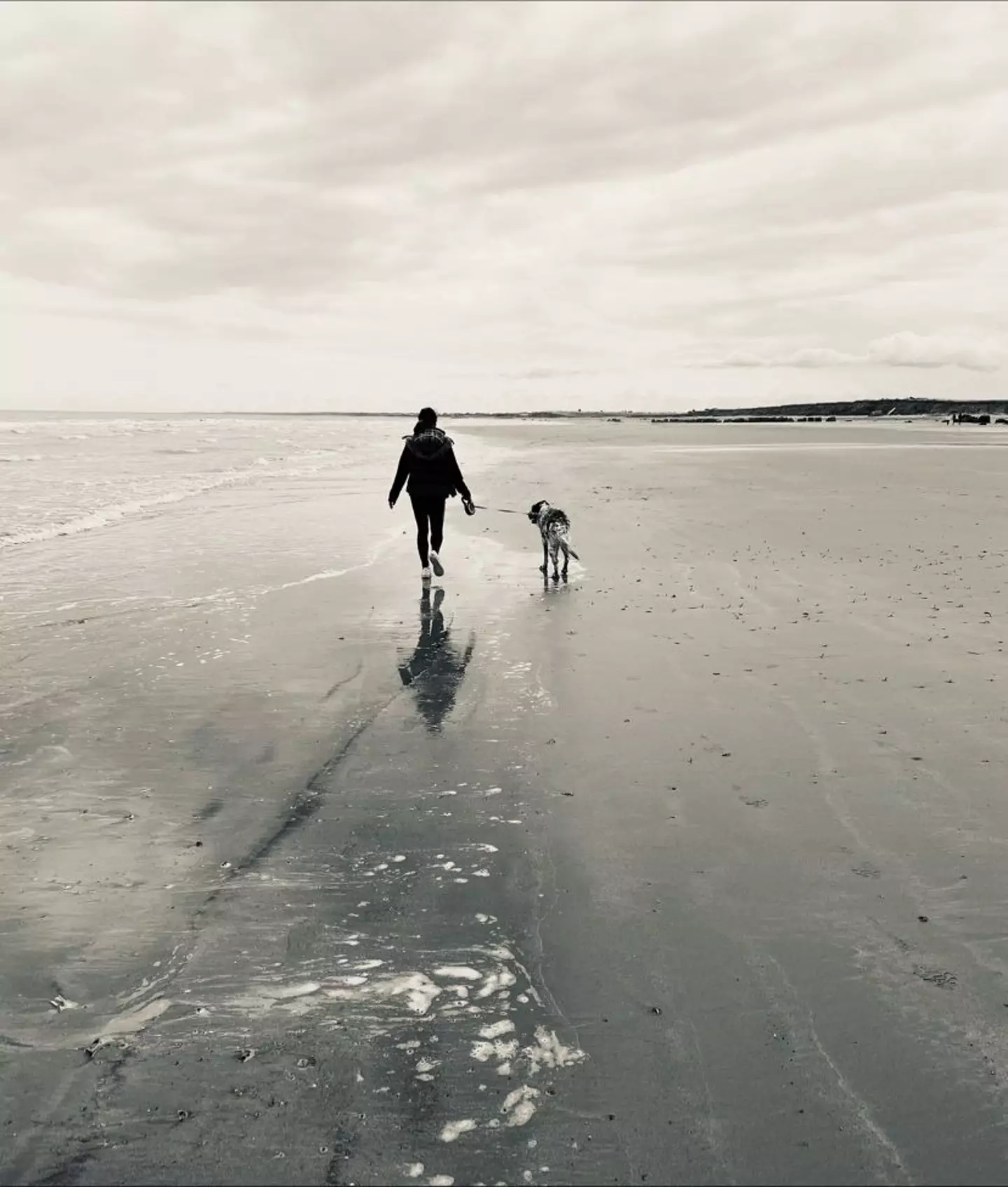 She posted this photo with the heartbreaking message.