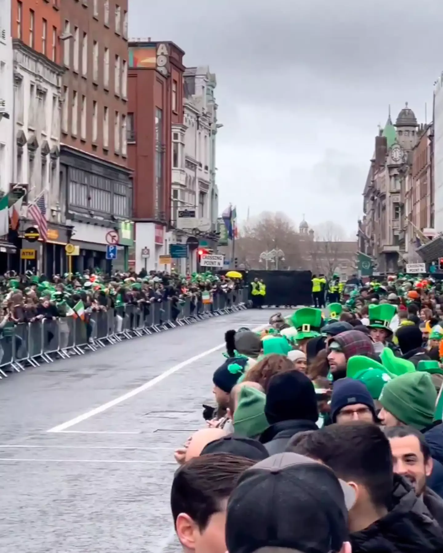 People from across the globe come to watch the parade.