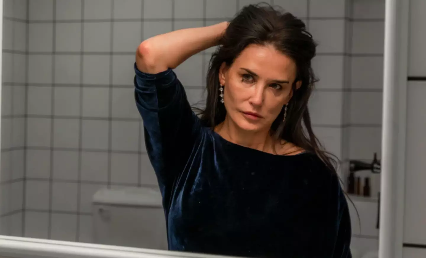 Demi Moore in The Substance. (Mubi)