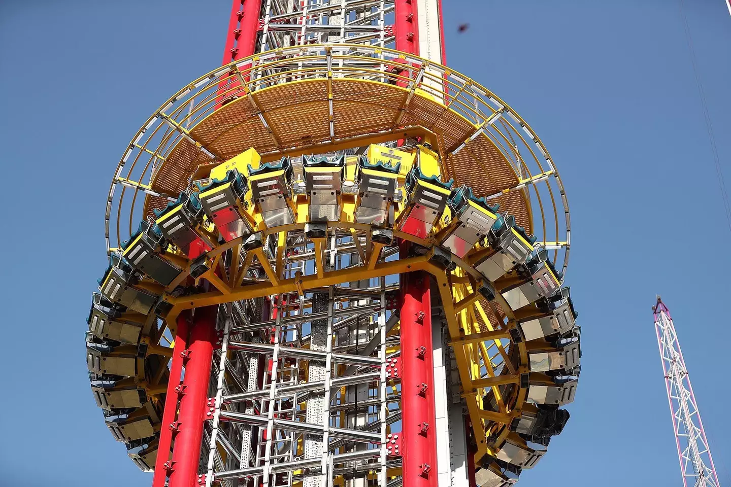 The FreeFall ride at ICON Park, where Tyre Sampson lost his life.