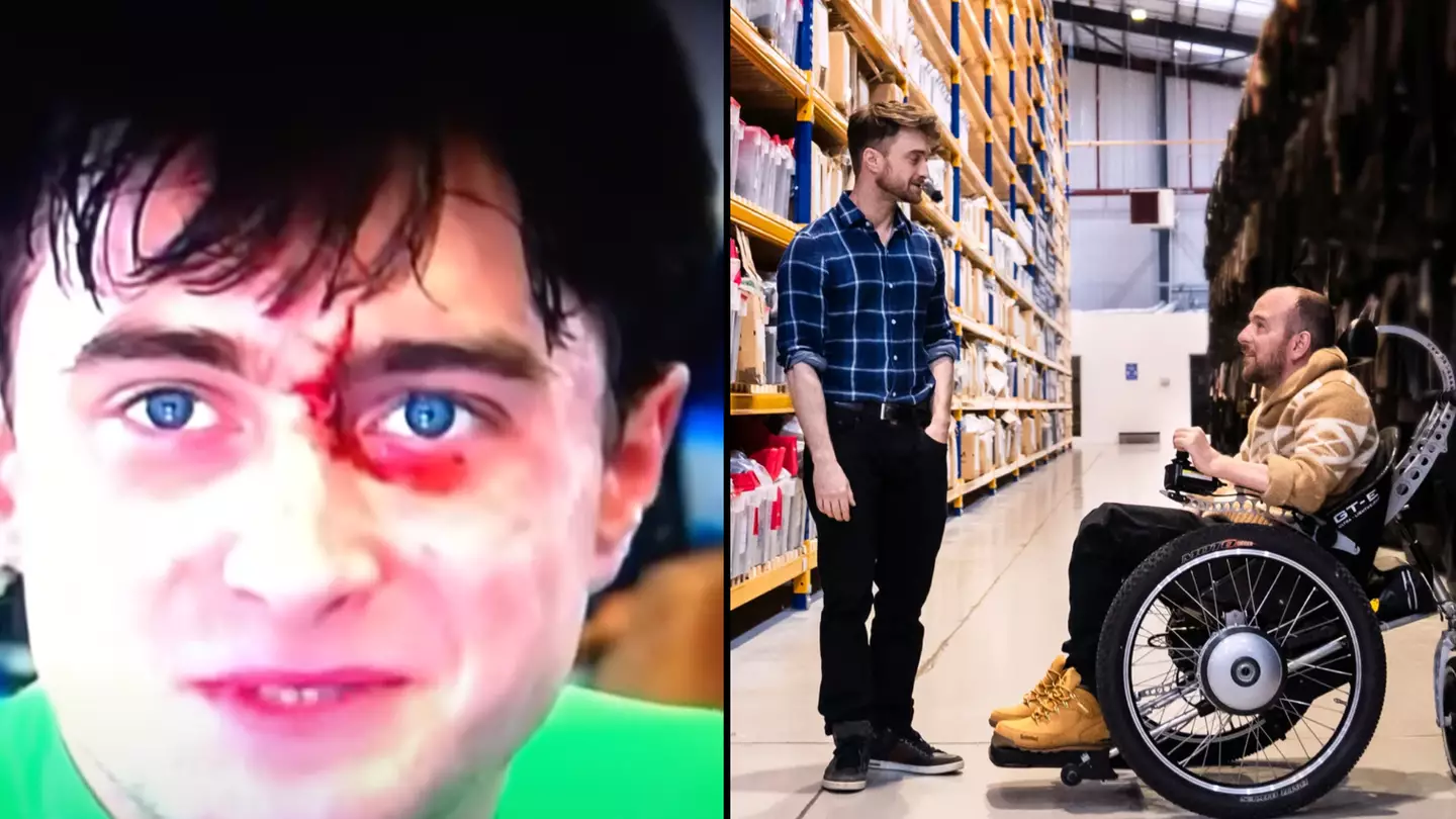 Daniel Radcliffe had beautiful response to people who saw his stunt double as 'person in a wheelchair'