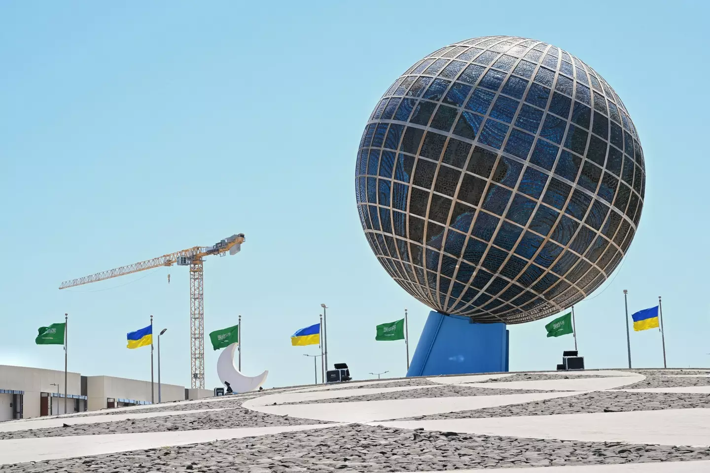 Ukrainian and US delegates met in Saudi Arabia (AMER HILABI/AFP via Getty Images)