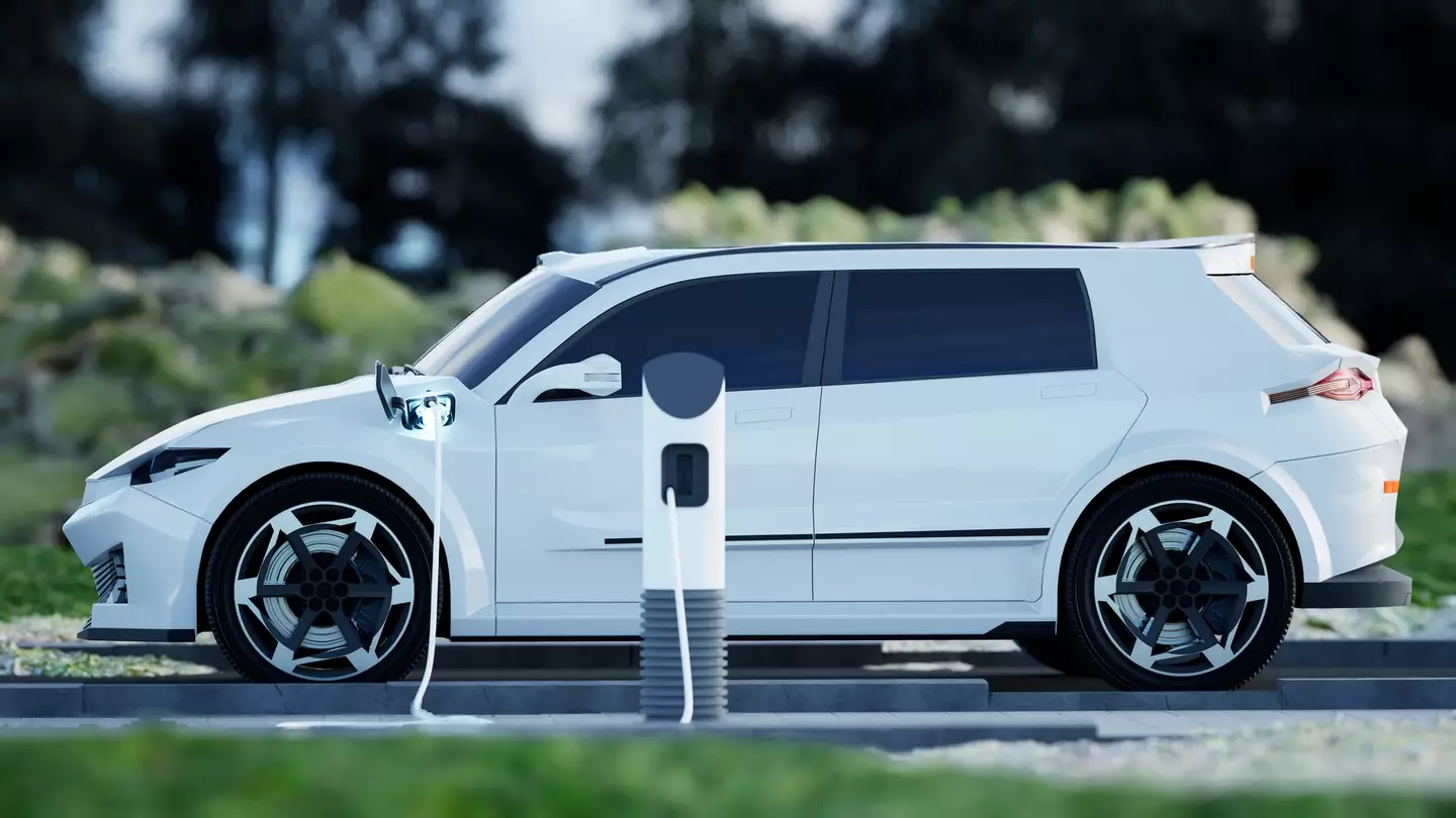 The change will also see petrol stations be replaced by charging points (Getty Stock Images)