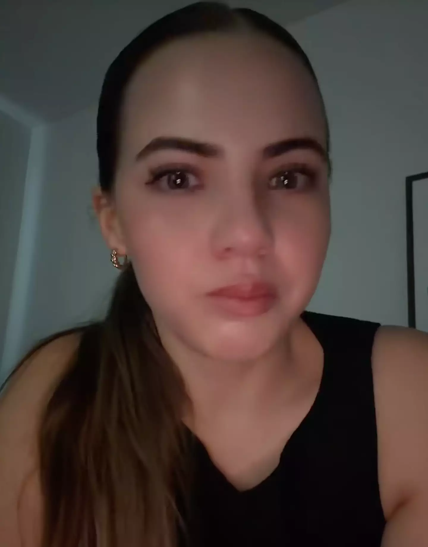 The content creator was in tears when speaking about the hate she receives (TikTok/bobbi)
