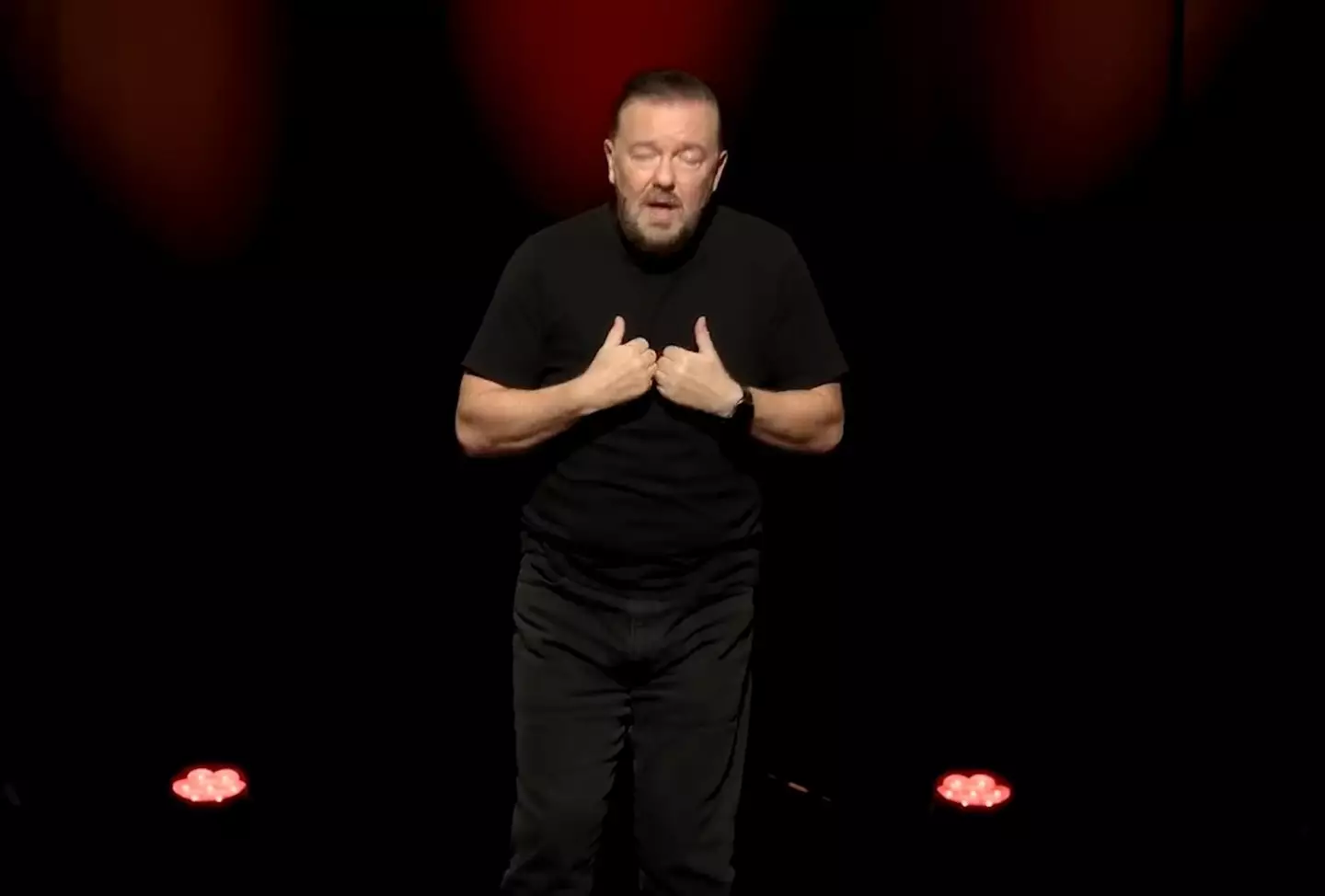 Ricky Gervais has his new special out now on Netflix.