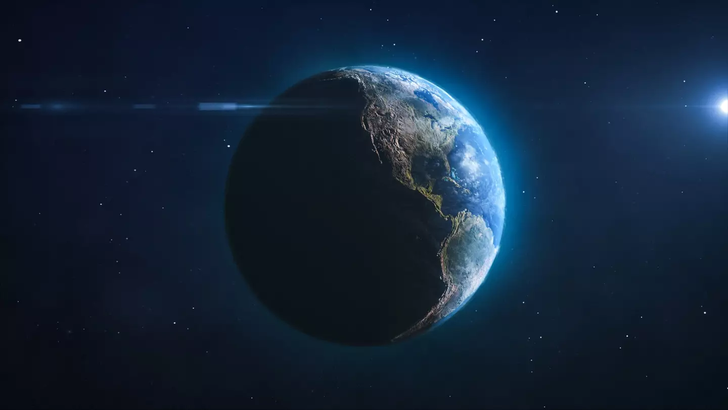 The Flat Earther was left lost for words after hearing Hales' question (Getty Stock Image/fotograzia)