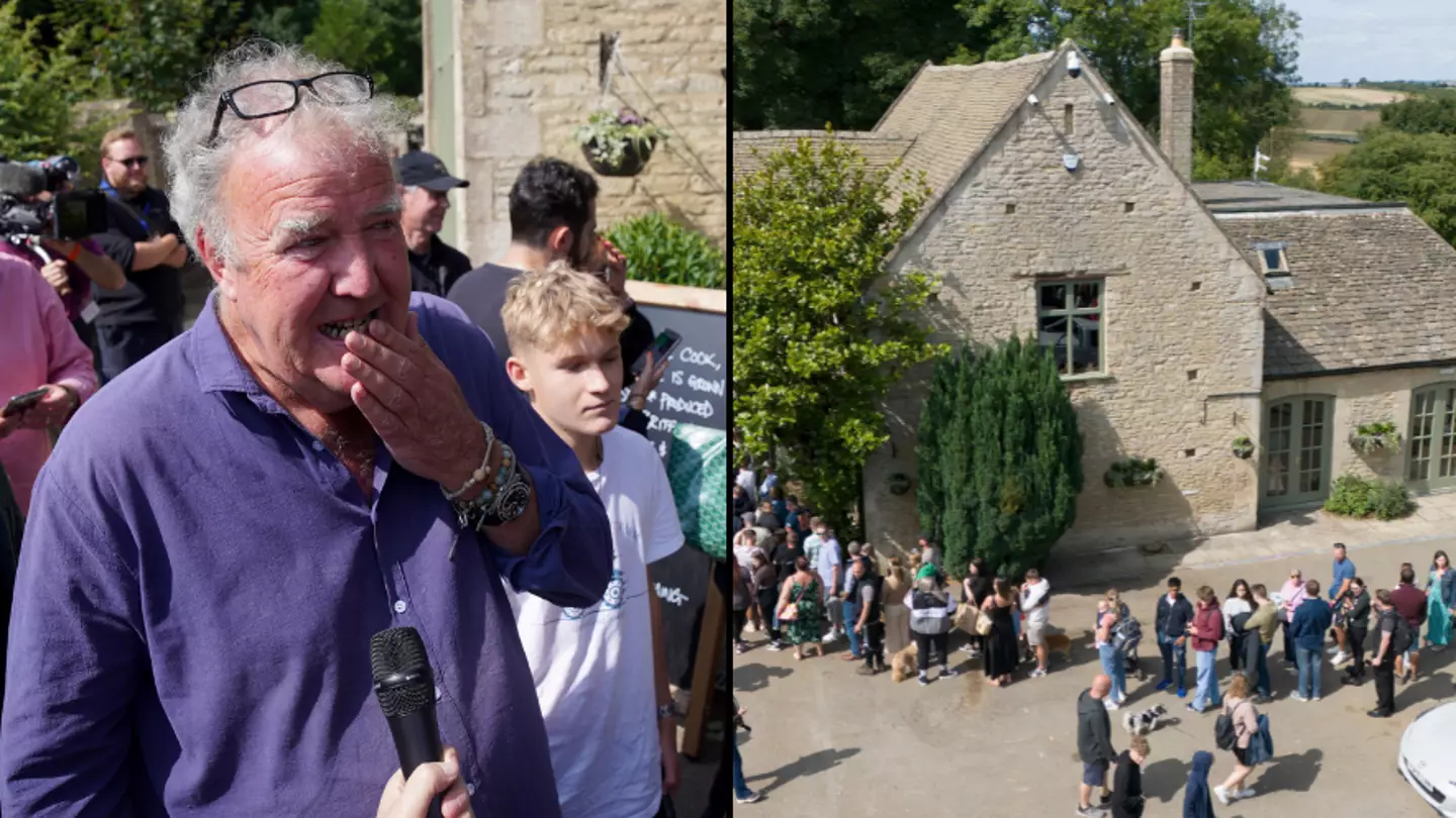 Jeremy Clarkson reveals the two drinks you can't get at his pub due to unique clause