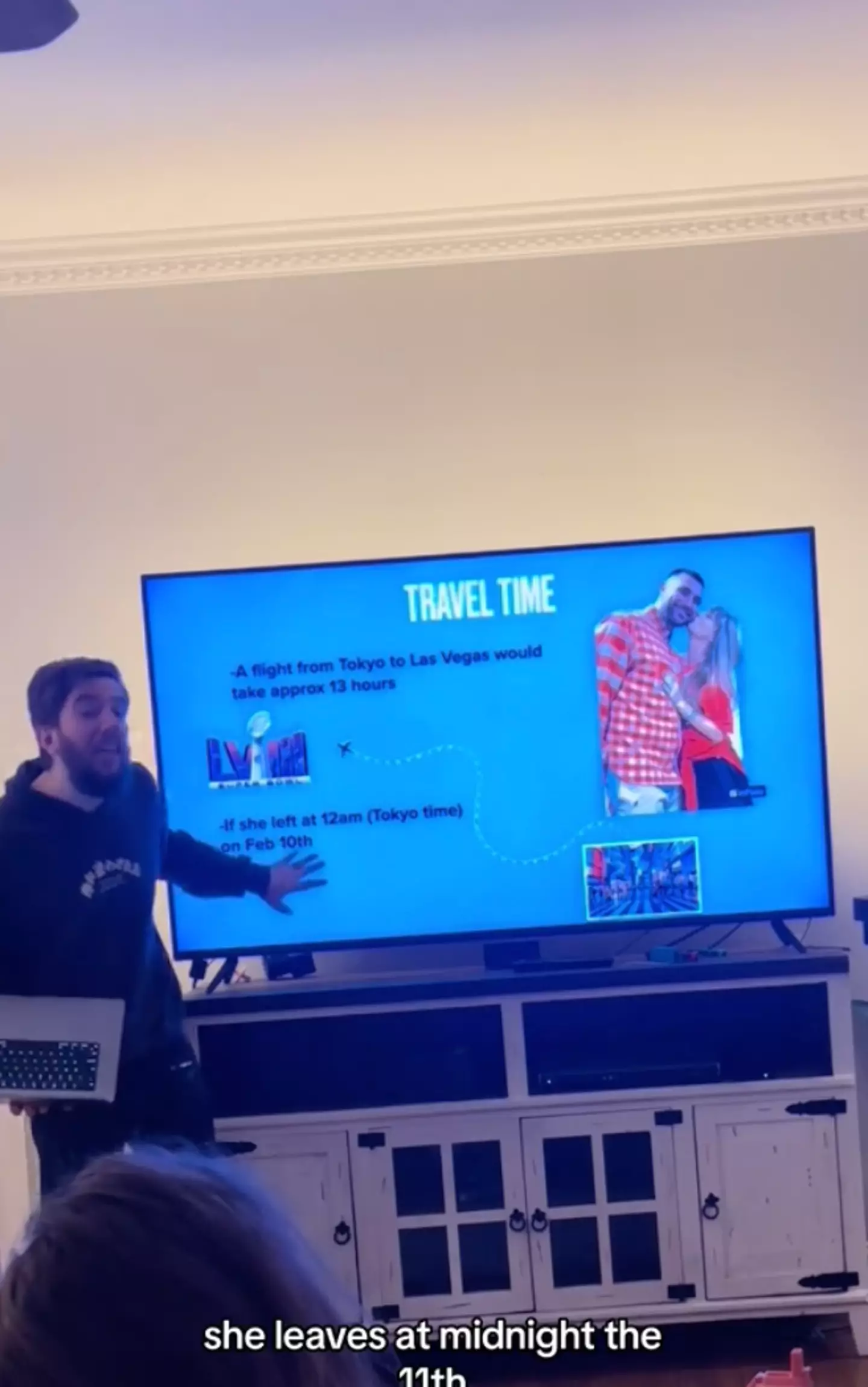 TikTok user Kyle crunched the numbers to see if Taylor Swift could make it to the Super Bowl.