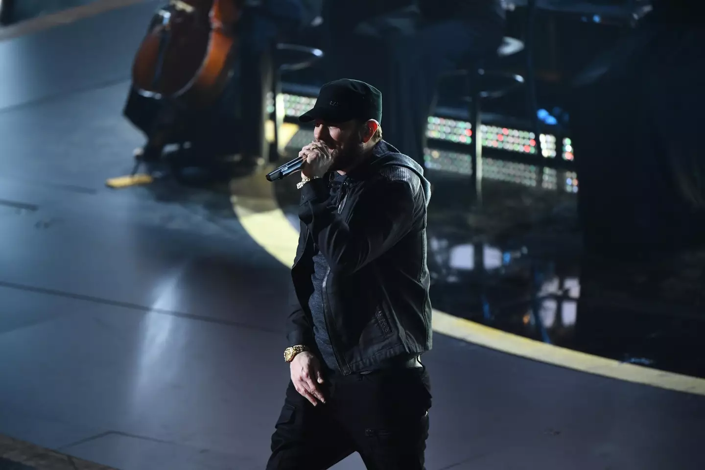 Slim Shady will be keeping his bits stowed away.