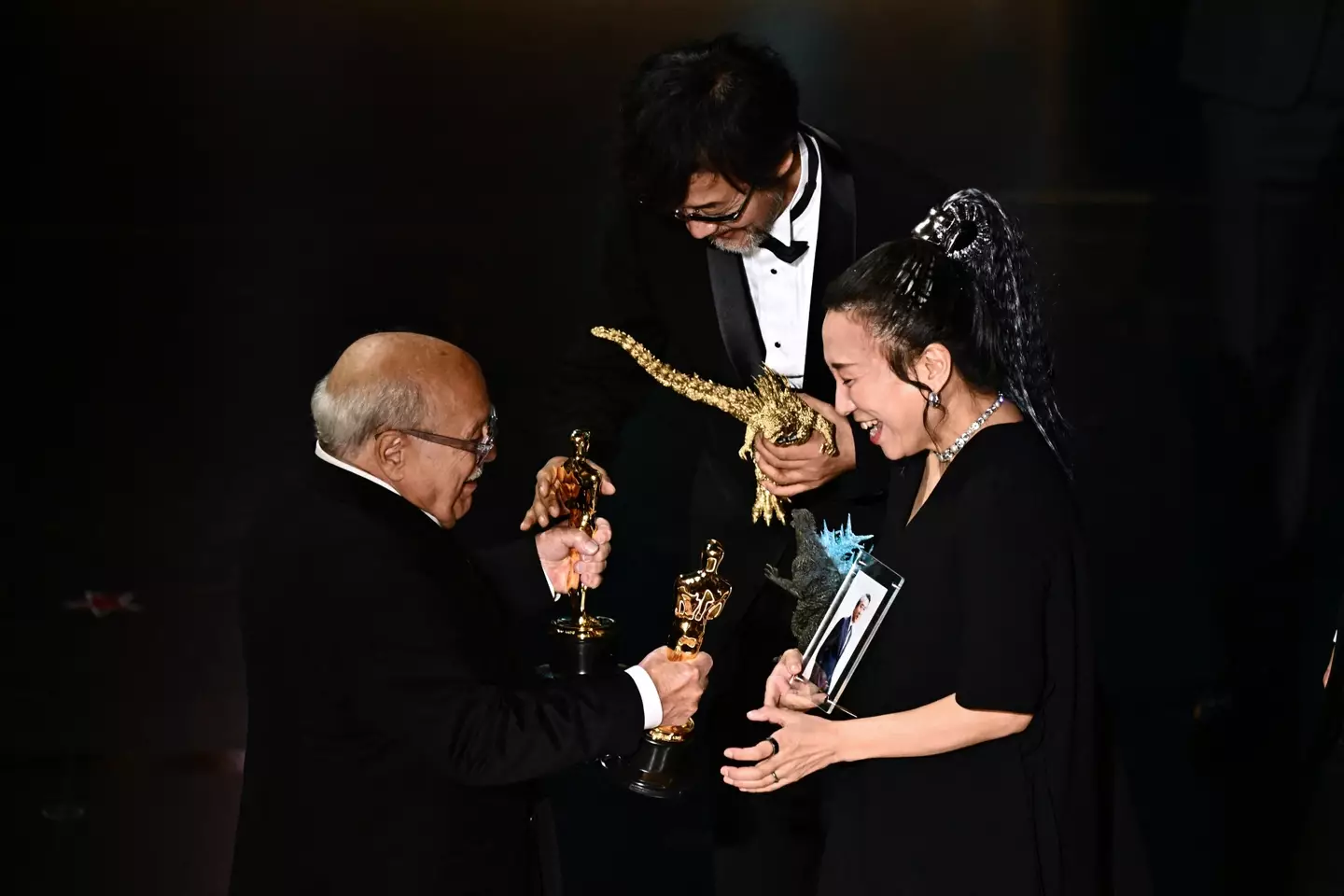 They're here to present awards and call out Batman.