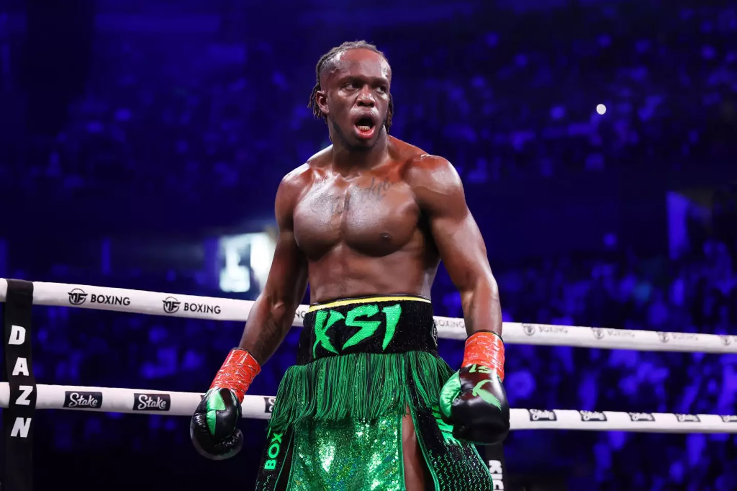 KSI has tweeted out a furious response (Matt McNulty/Getty Images)