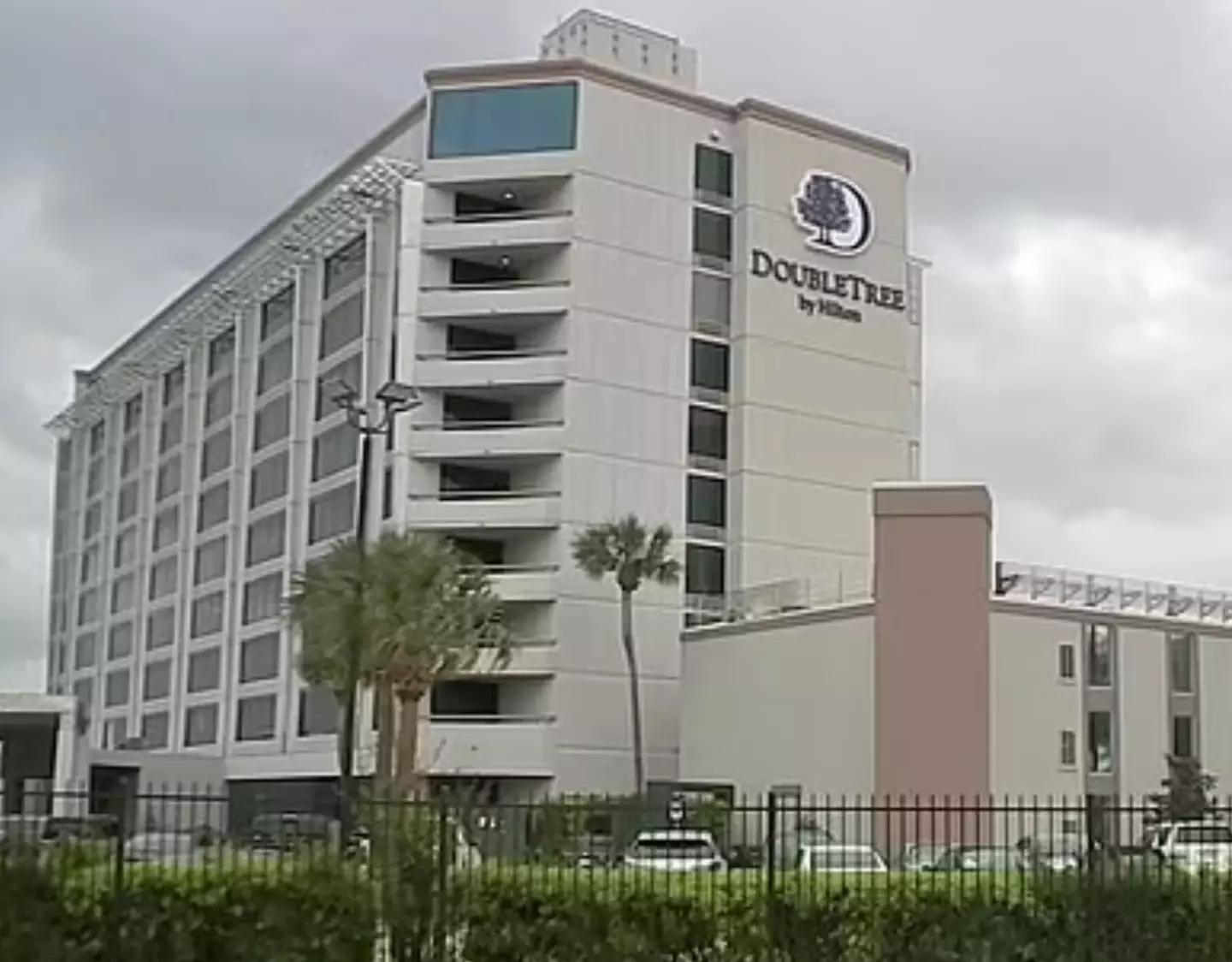 The tragic incident happened at the DoubleTree by Hilton in Houston.