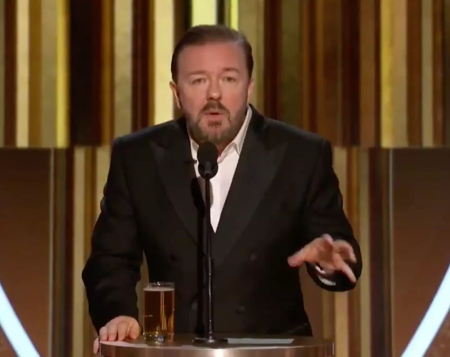 The joke did not land well at all.