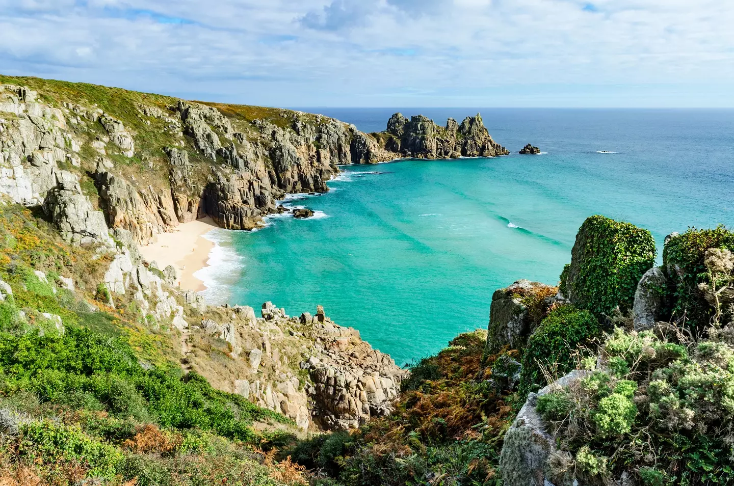 Pedn Vounder in Cornwall, England.