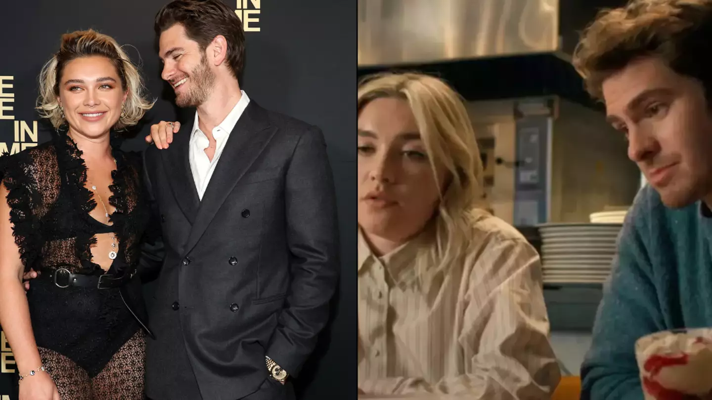 Florence Pugh speaks out on 'chemistry' with Andrew Garfield after 'not hearing cut' while doing sex scene during film