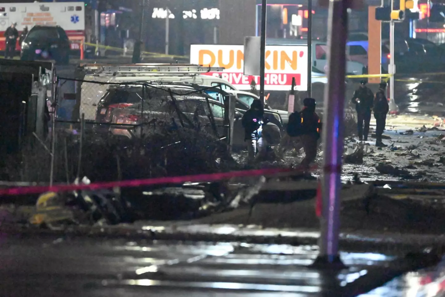 The aircraft was carrying six people when it crashed (Kyle Mazza/Anadolu via Getty Images)