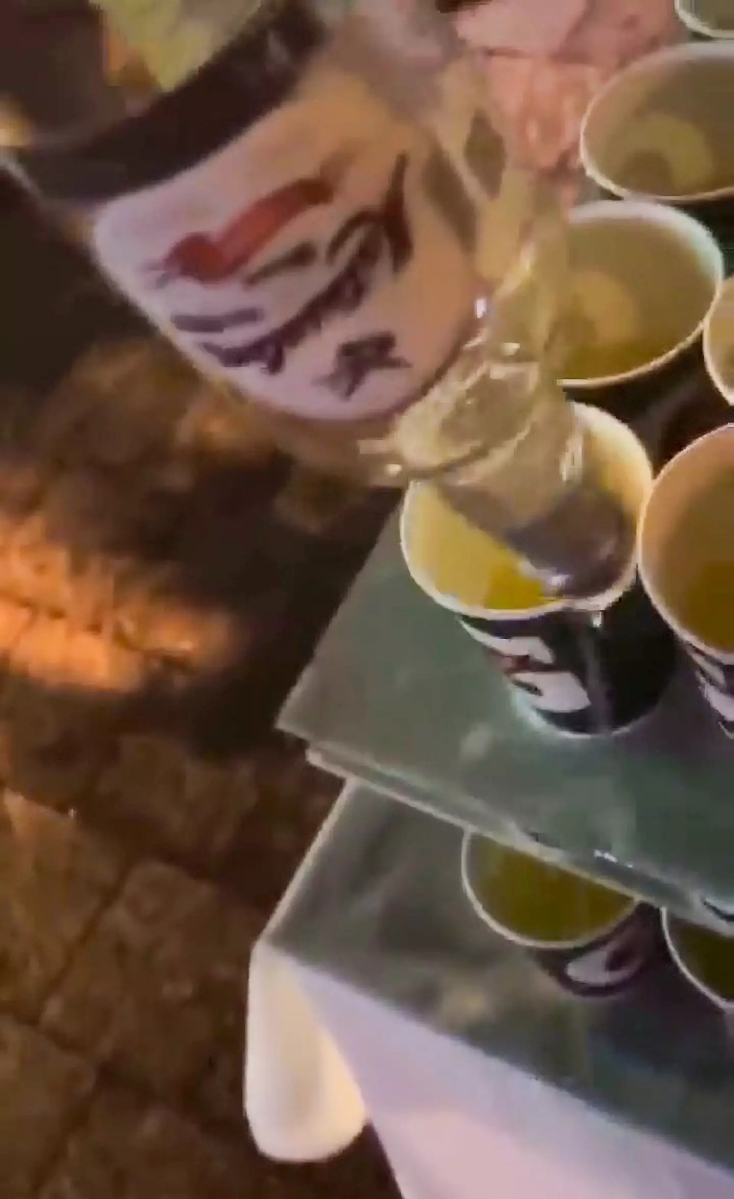 A drunk man in Mexico filmed himself pouring straight rum into runners’ drinks hours before the start of a marathon in Mexico.