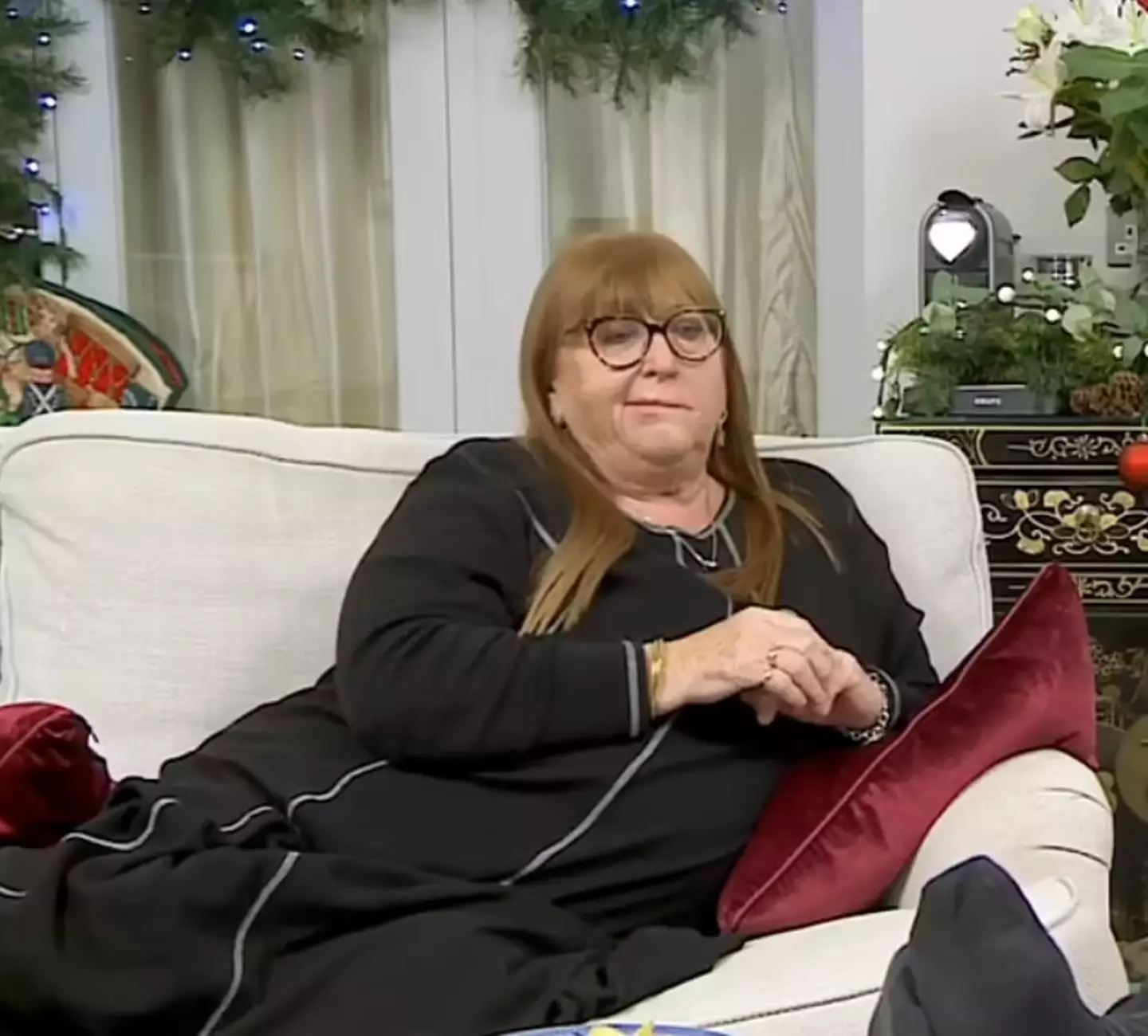 Sue's Bell's palsy diagnoses meant that she had to take time away from the show (Channel 4)