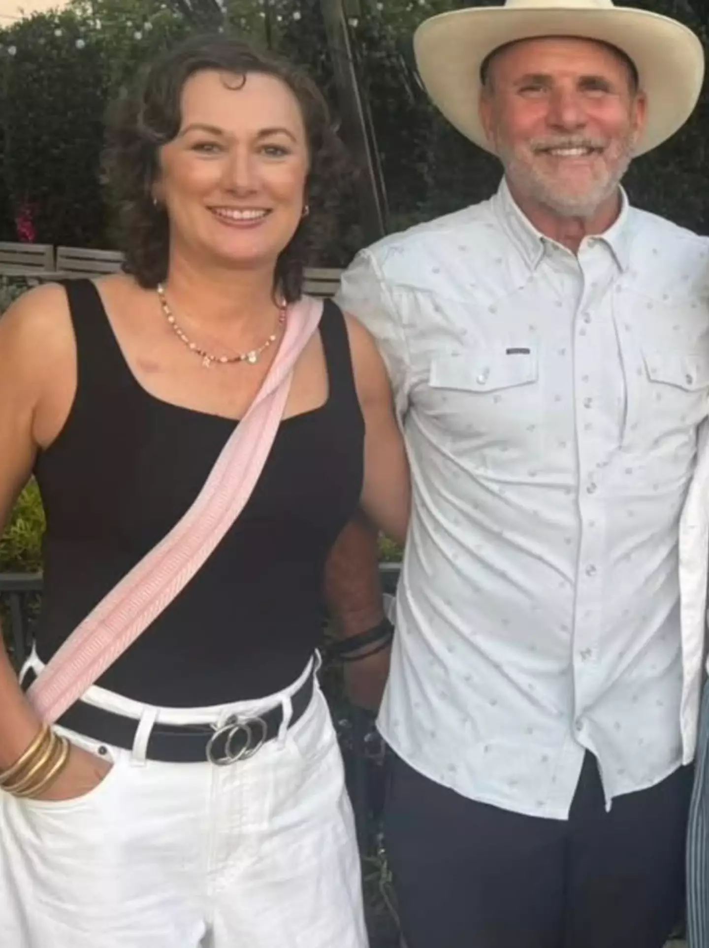 Tanya and Jeff were camping in an airstream. (Facebook)
