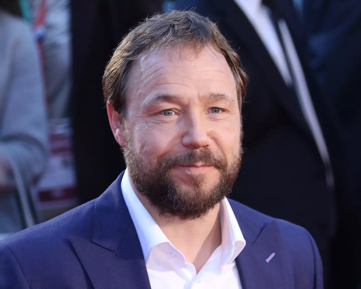 Stephen Graham was awarded an OBE by King Charles III.