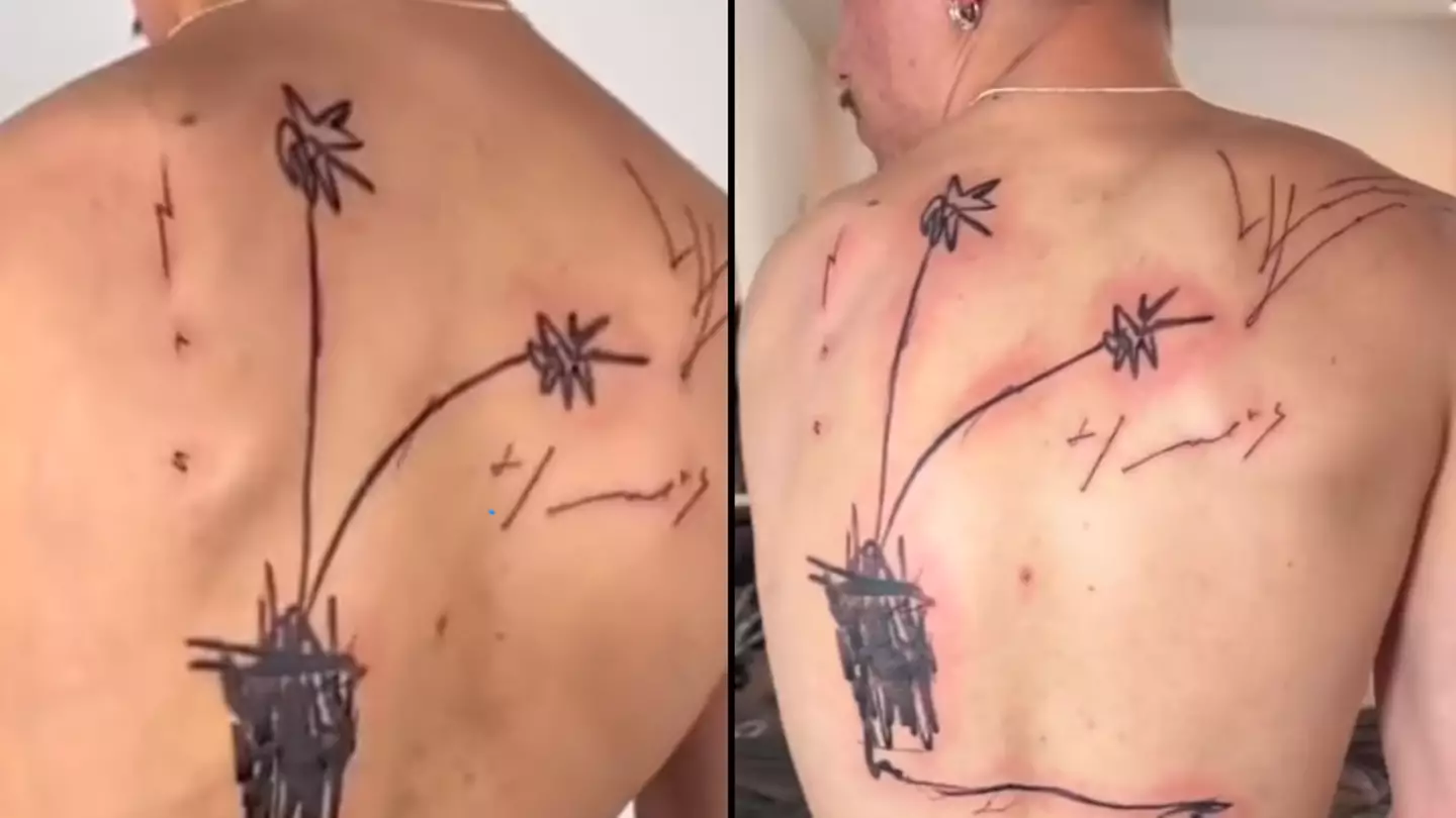 Tattoo artist defends himself after video of ‘ruined’ back tattoo sparks debate