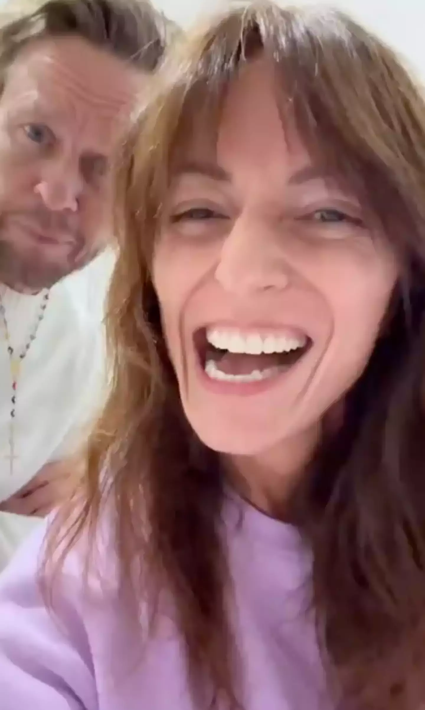 Michael Douglas told fans he would have his ‘eye on her’ (Instagram/@davinamccall)