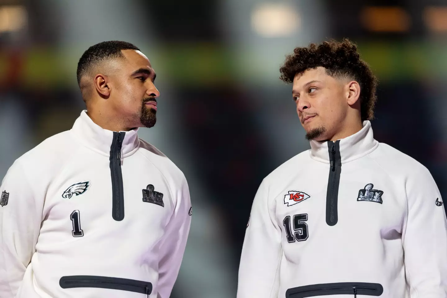 One of Jalen Hurts and Patrick Mahomes will walk away victorious (Michael Owens/Getty Images)