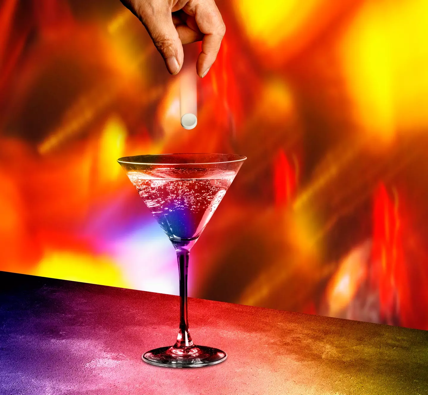 She said she didn't remember anything between a bottle of tequila being brought to her table and the next morning. (Getty Stock Photo)